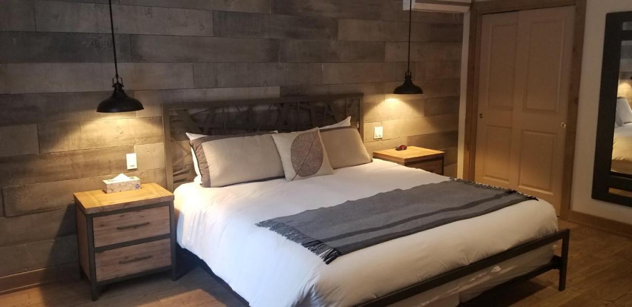 Hotel "Le Suisse" Saint-Donat-de-Montcalm Bagian luar foto