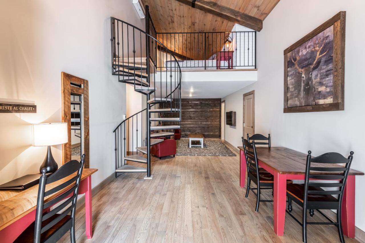 Hotel "Le Suisse" Saint-Donat-de-Montcalm Bagian luar foto
