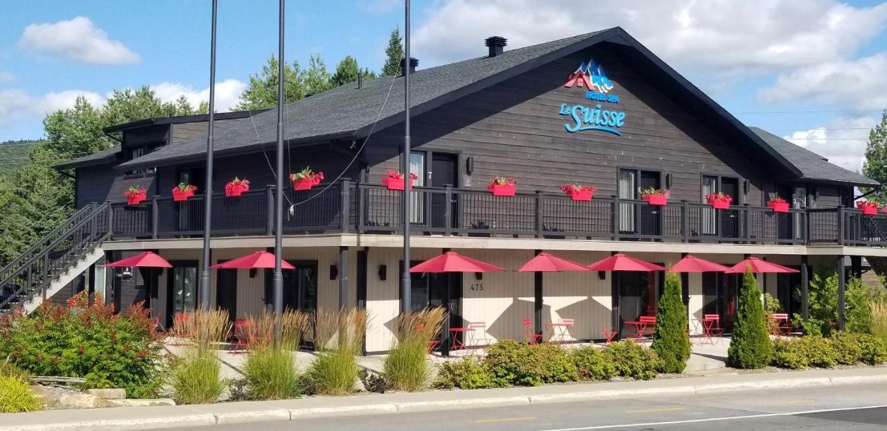 Hotel "Le Suisse" Saint-Donat-de-Montcalm Bagian luar foto